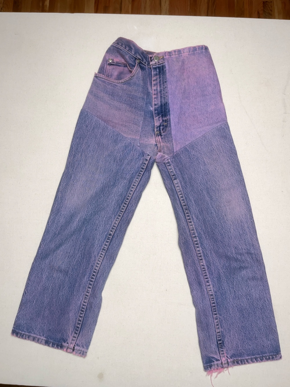 Levi’s reworked Vintage overdyed High-Waist Jeans